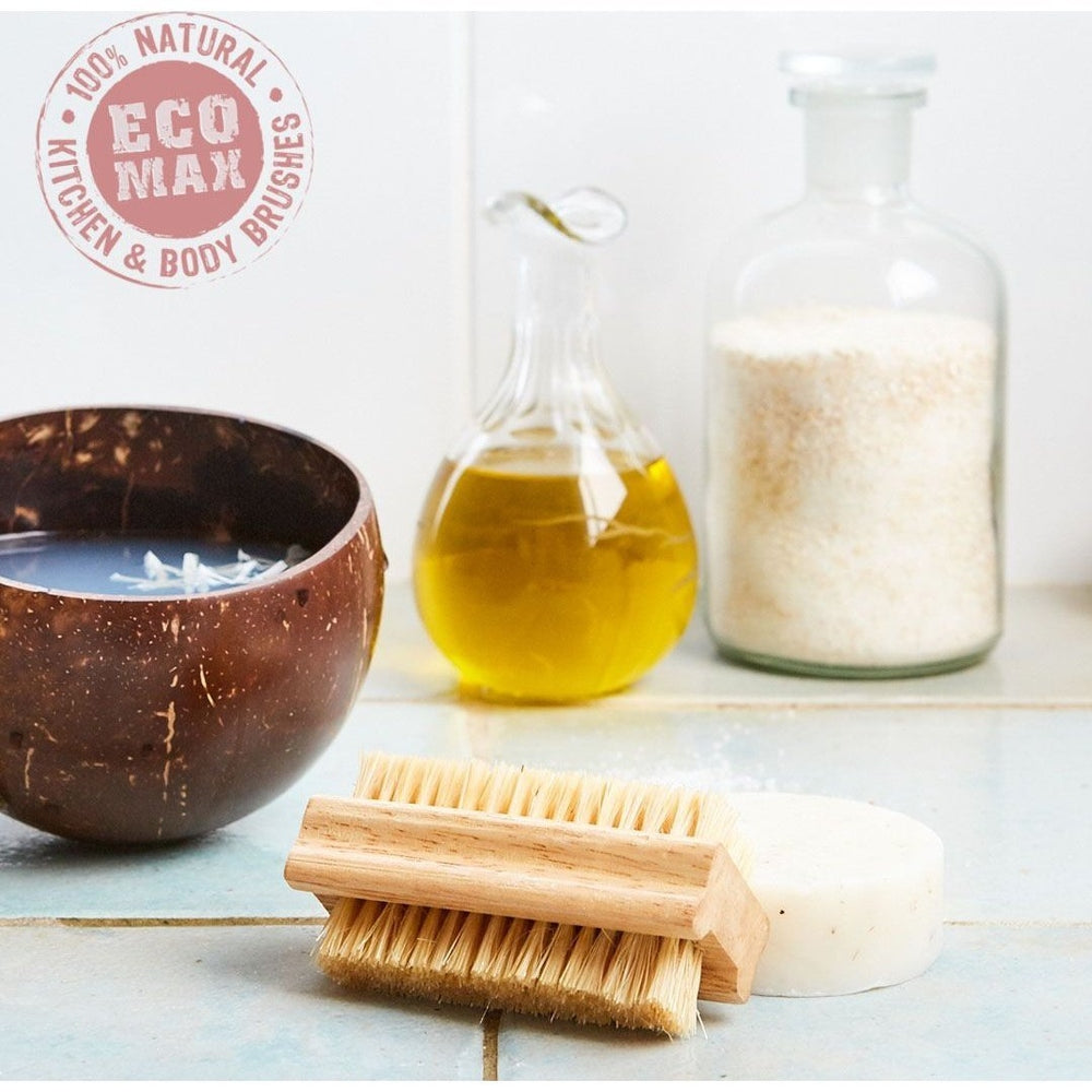 Nail Brush from Eco Max, in a Bathroom