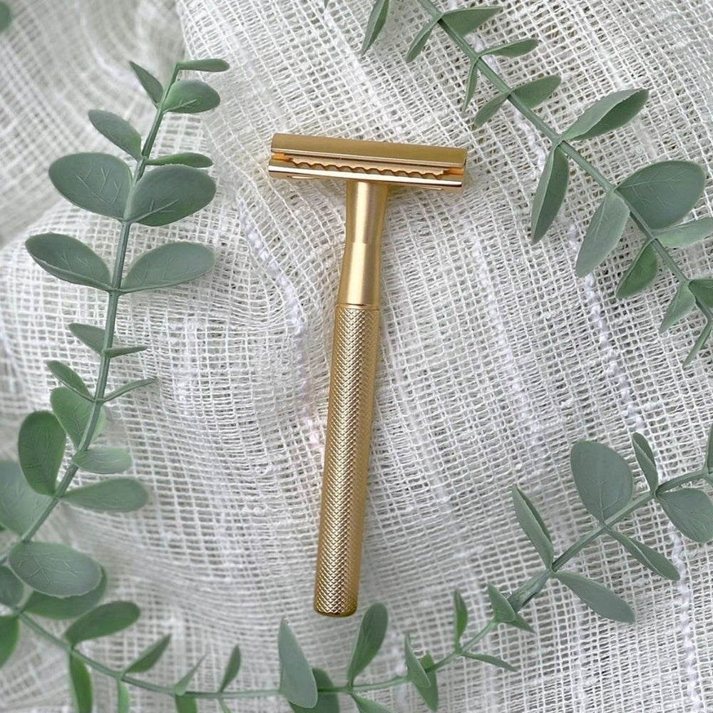 Gold Safety razor