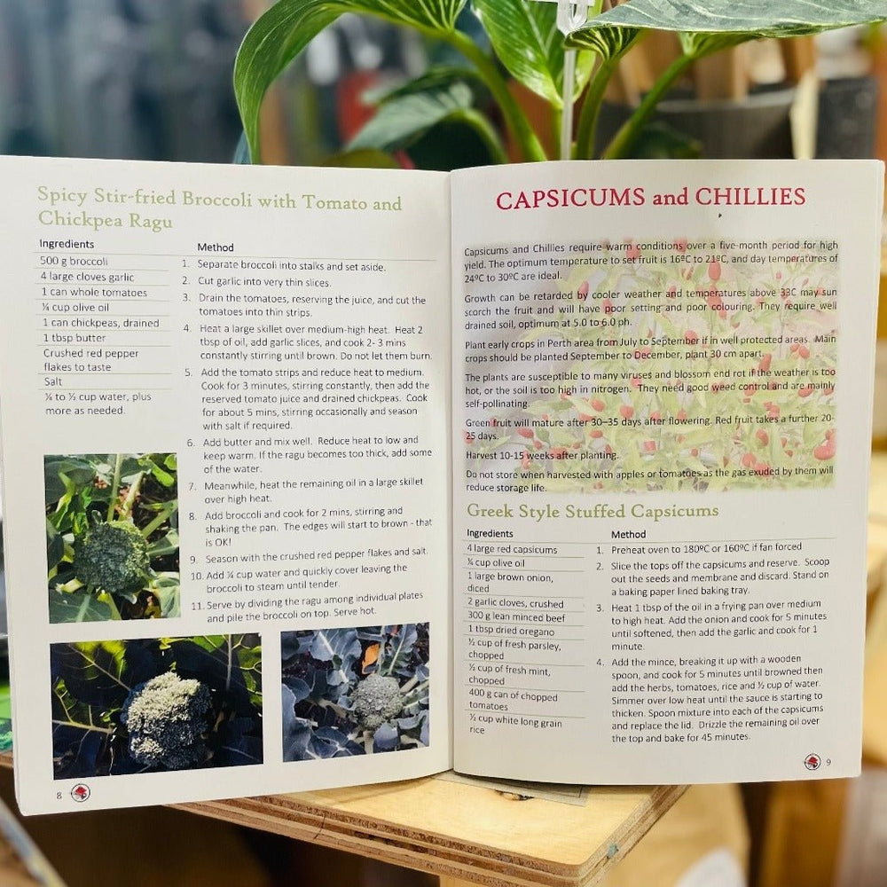 Grow and Cook Book by the Victoria Park Community Garden Pages 8 & 9 - Urban Revolution