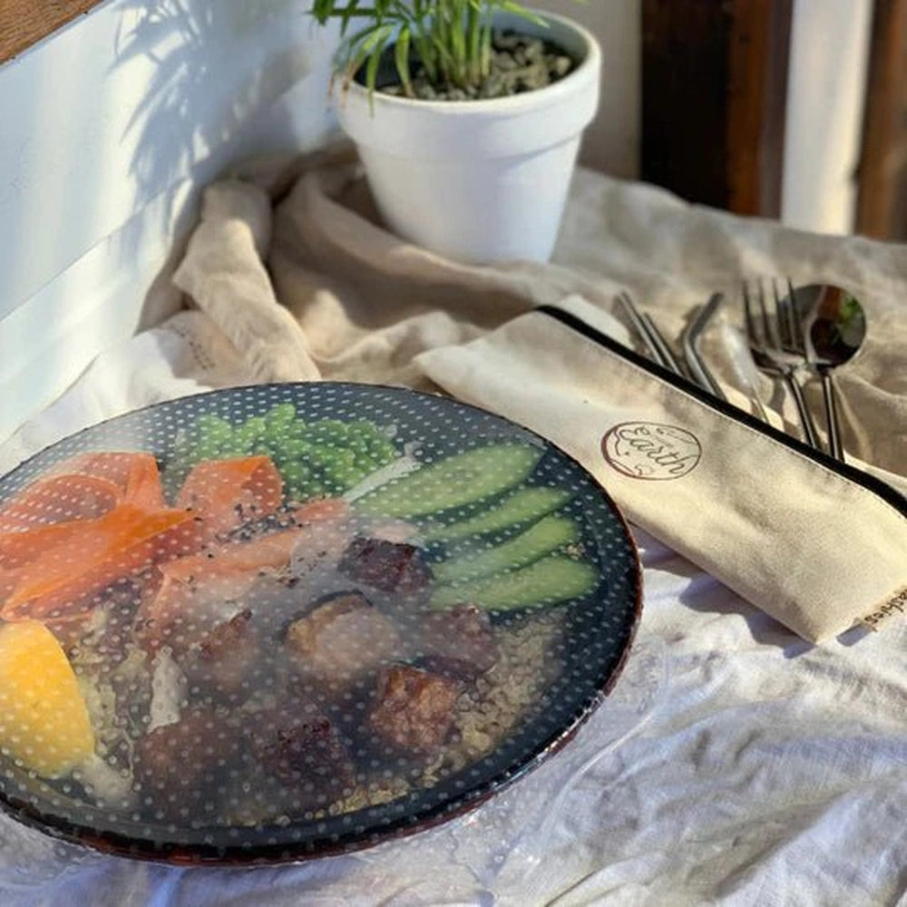 Little Mashies Silicone Food Wrap Covering Plate