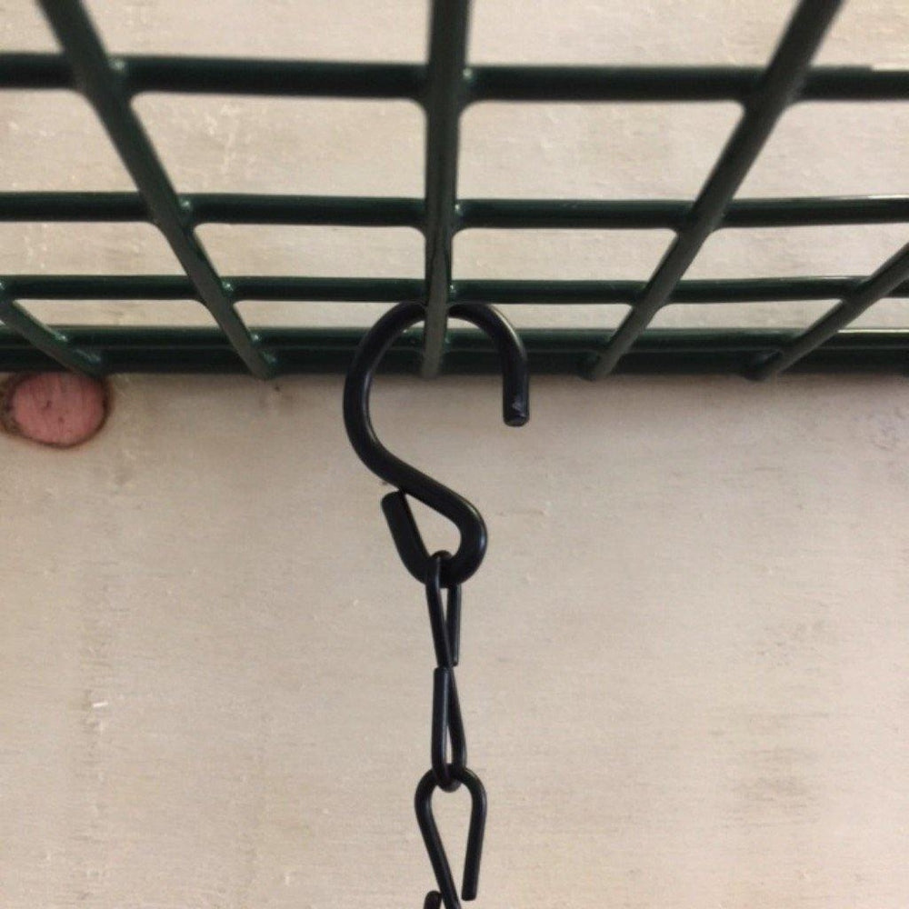 Metal Scare Owl Face with Reflective Eyes Hook