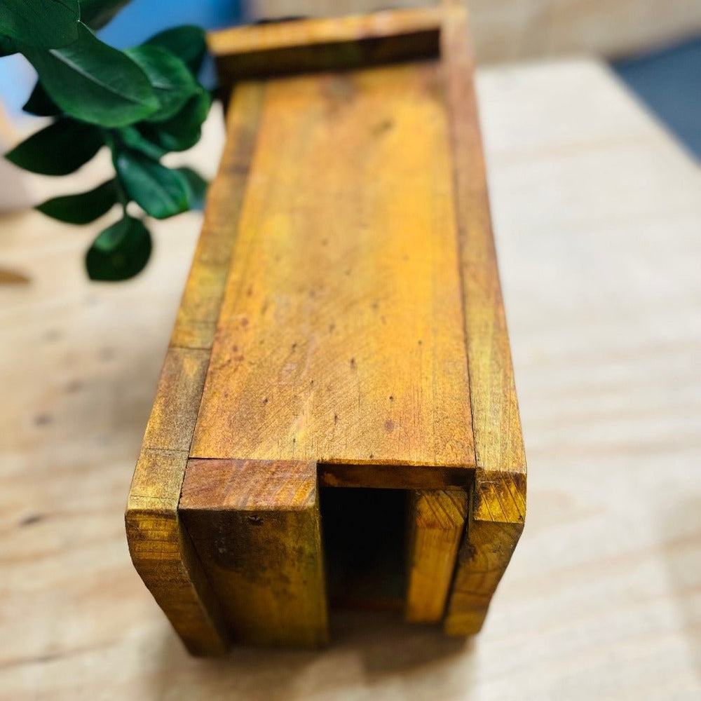 Micro Bat Box - Underside View of Bat Entry.