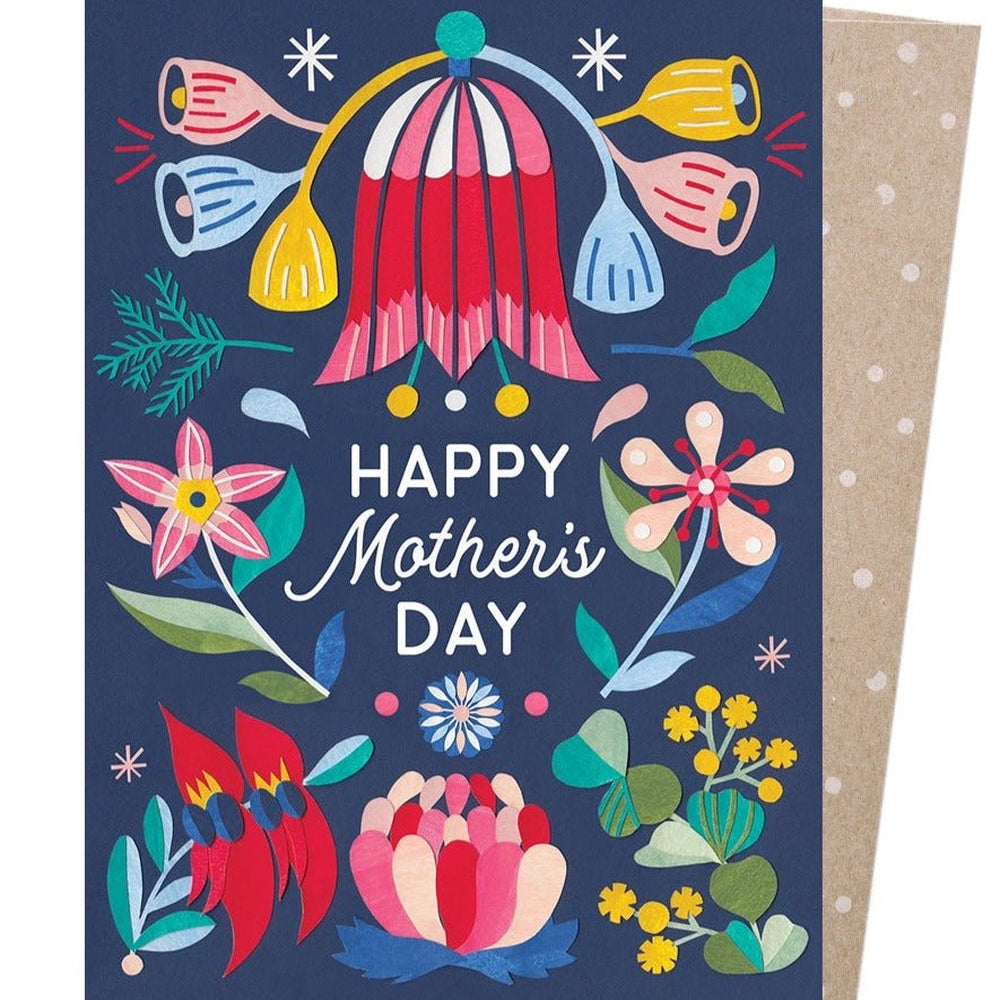 Earth Greetings - Greeting Card - Happy Mothers Day.