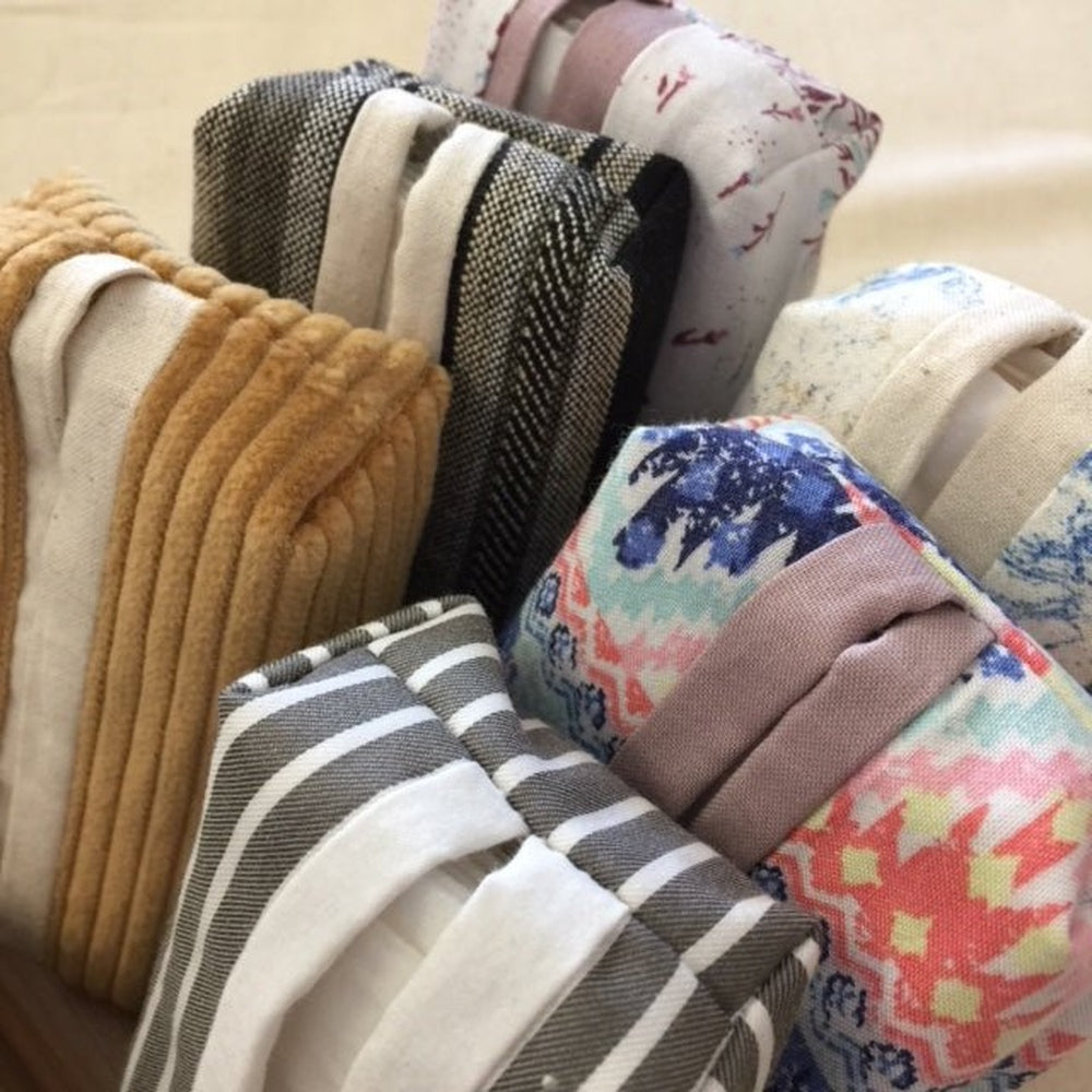 Travel Tissue Pack Made From Upcycled Fabric With Who Gives A Crap Tissues