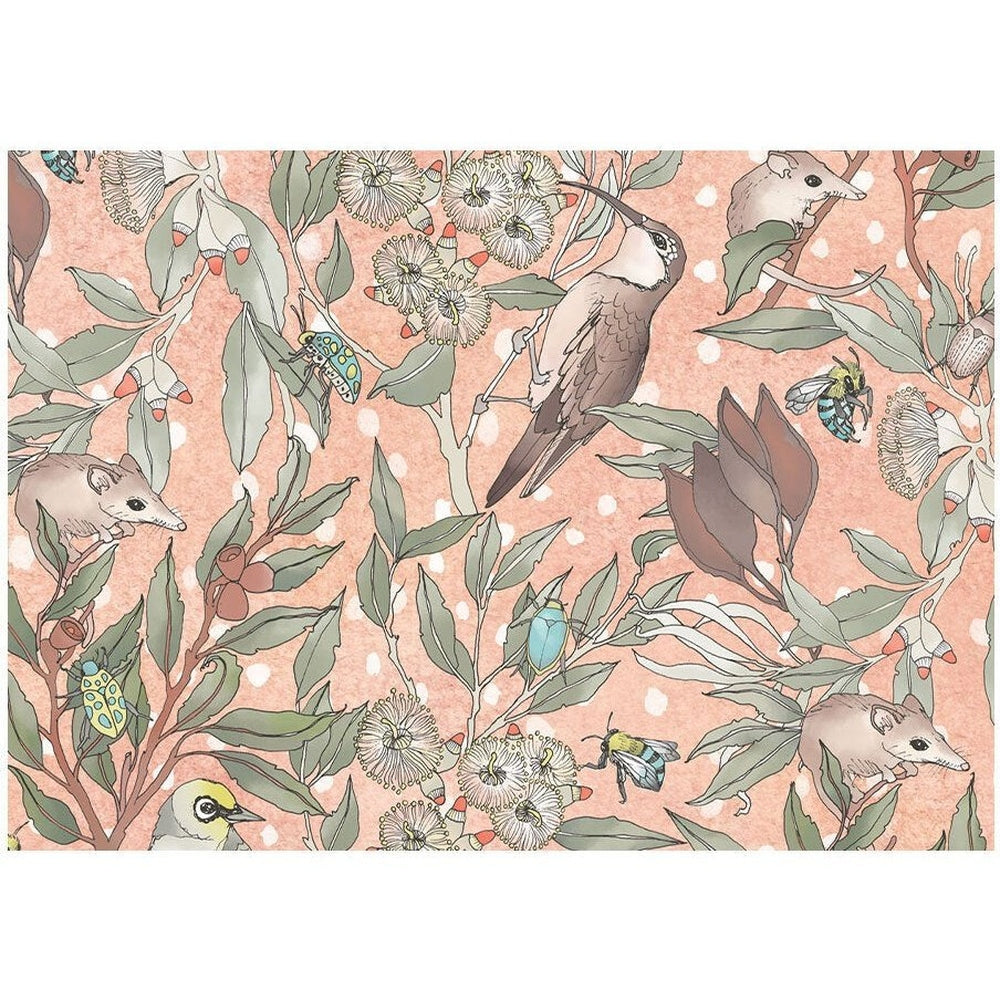 Earth Greetings Folded Wrap - Pollinators