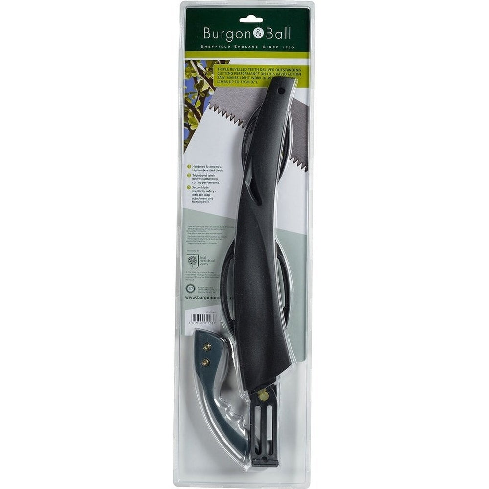 Curved Pruning Saw from Burgon & Ball in Packaging