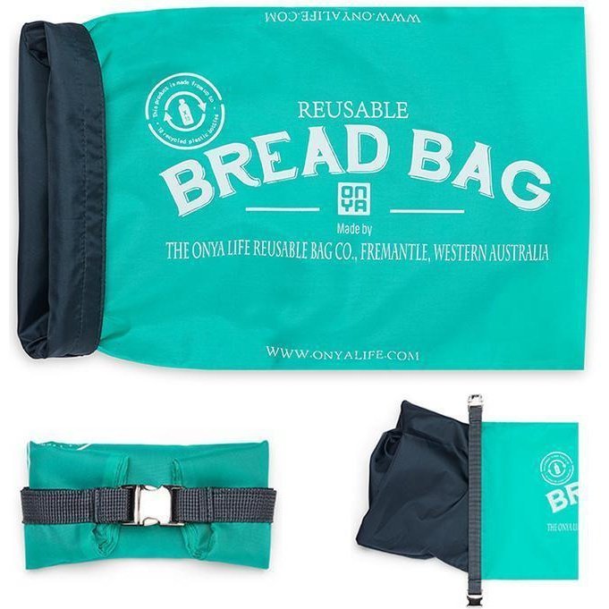Onya Onya Bread Bags Kitchen Aqua