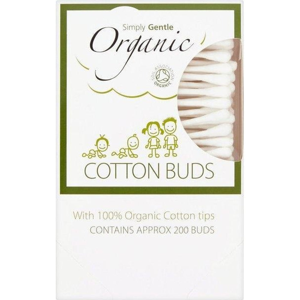 Simply Gentle Organic Cotton Buds - 200 Pack Urban Revolution Australia
