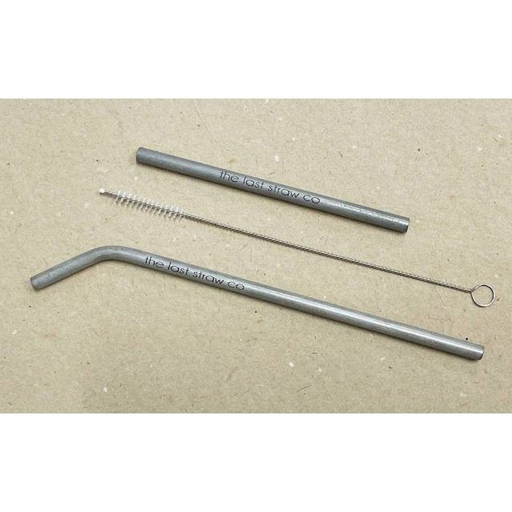 Straw cleaner with re usable straw