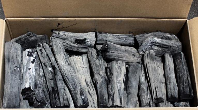 Kishu Binchotan water filter charcoal in box