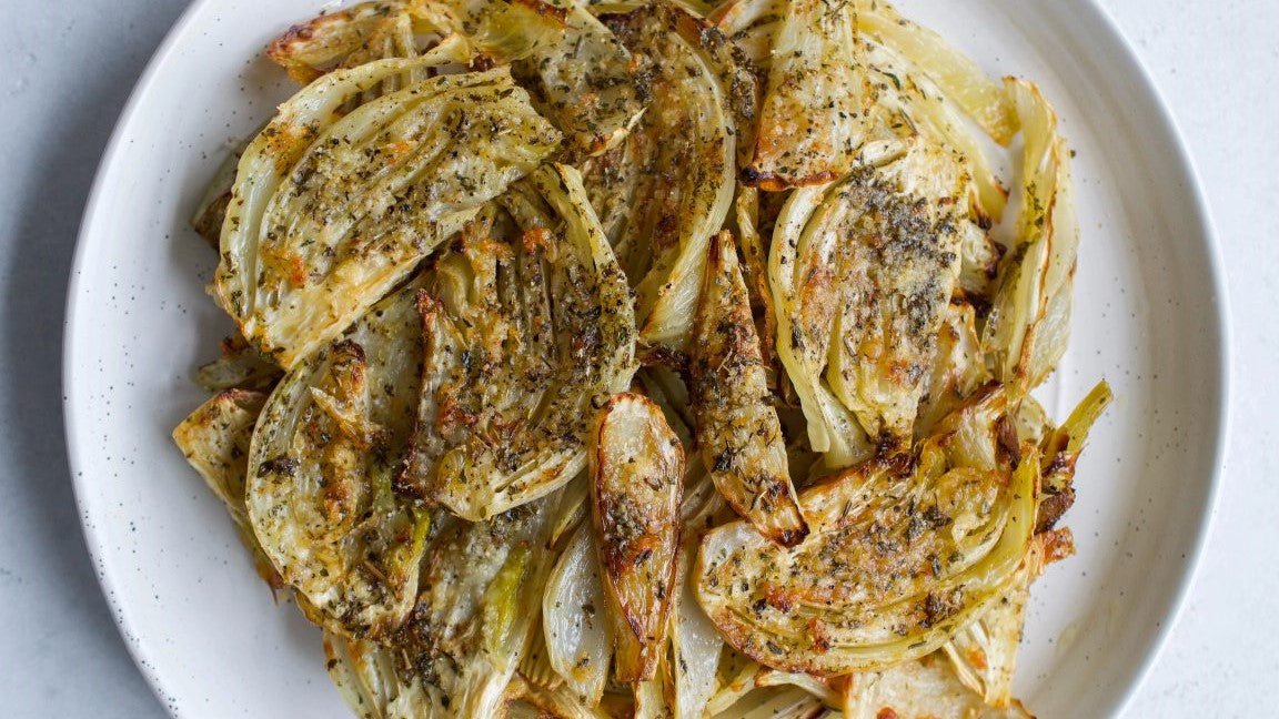 Roasted Fennel With Garlic and Herbs