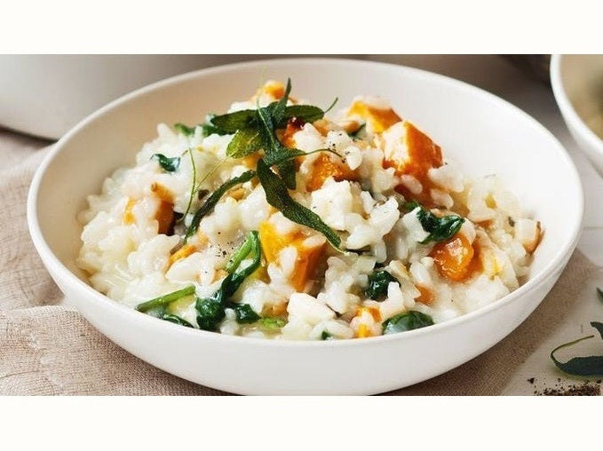 March Seasonal Recipe: Pumpkin Risotto - Urban Revolution