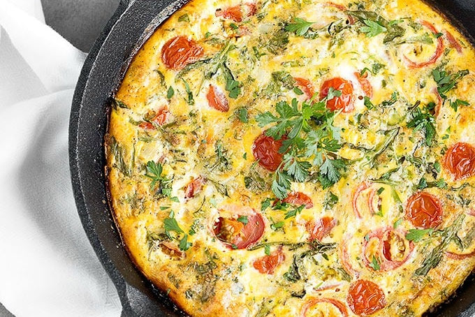November Seasonal Recipe: Spring Garden Frittata