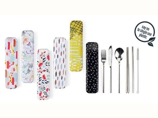 Carry your cutlery reusable cutlery sets