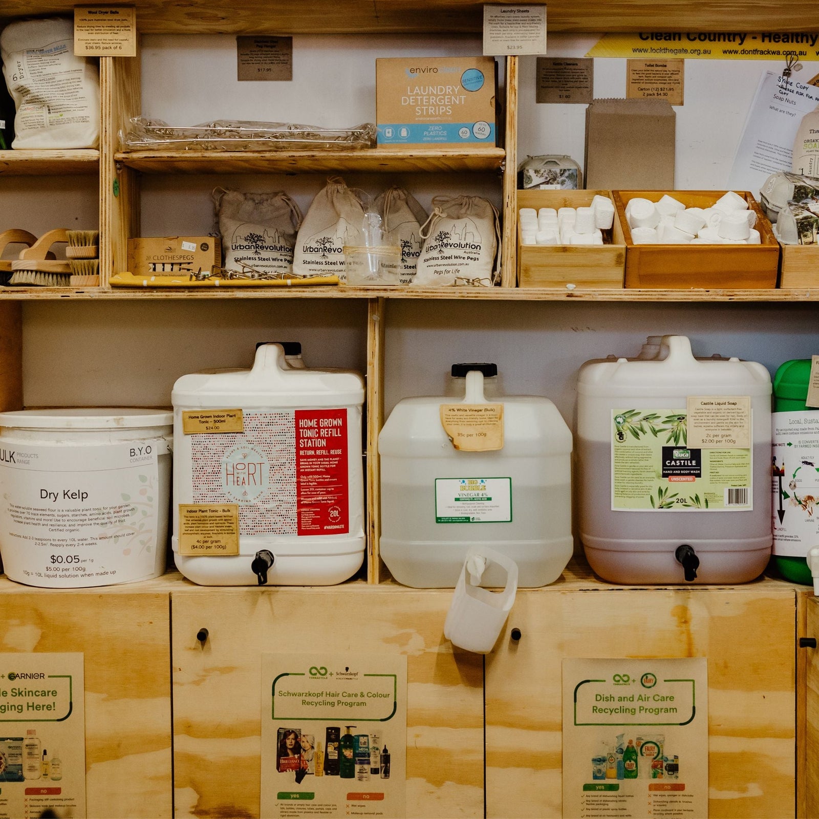 Bulk Products - BYO container - Urban Revolution Australia