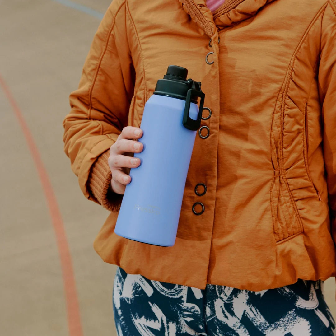 Fressko "Core" 1L Insulated Stainless Steel Drink Bottle with Sports Lid