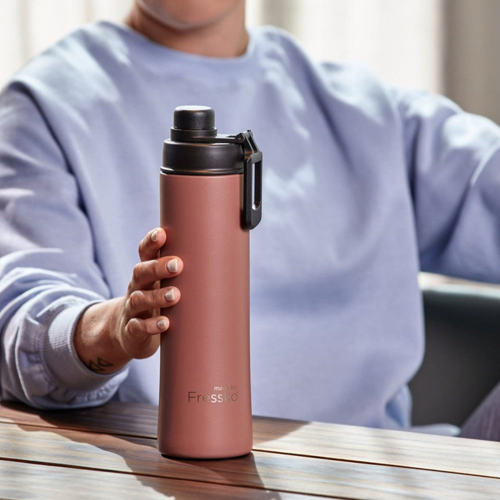 Fressko "Move" 660ml Insulated Stainless Steel Drink Bottle with Sports Lid