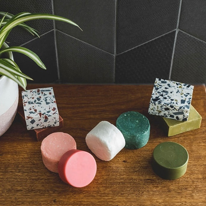 Frankie Sample Pack: Natural Shampoo & Conditioner Bars for Healthy Hair