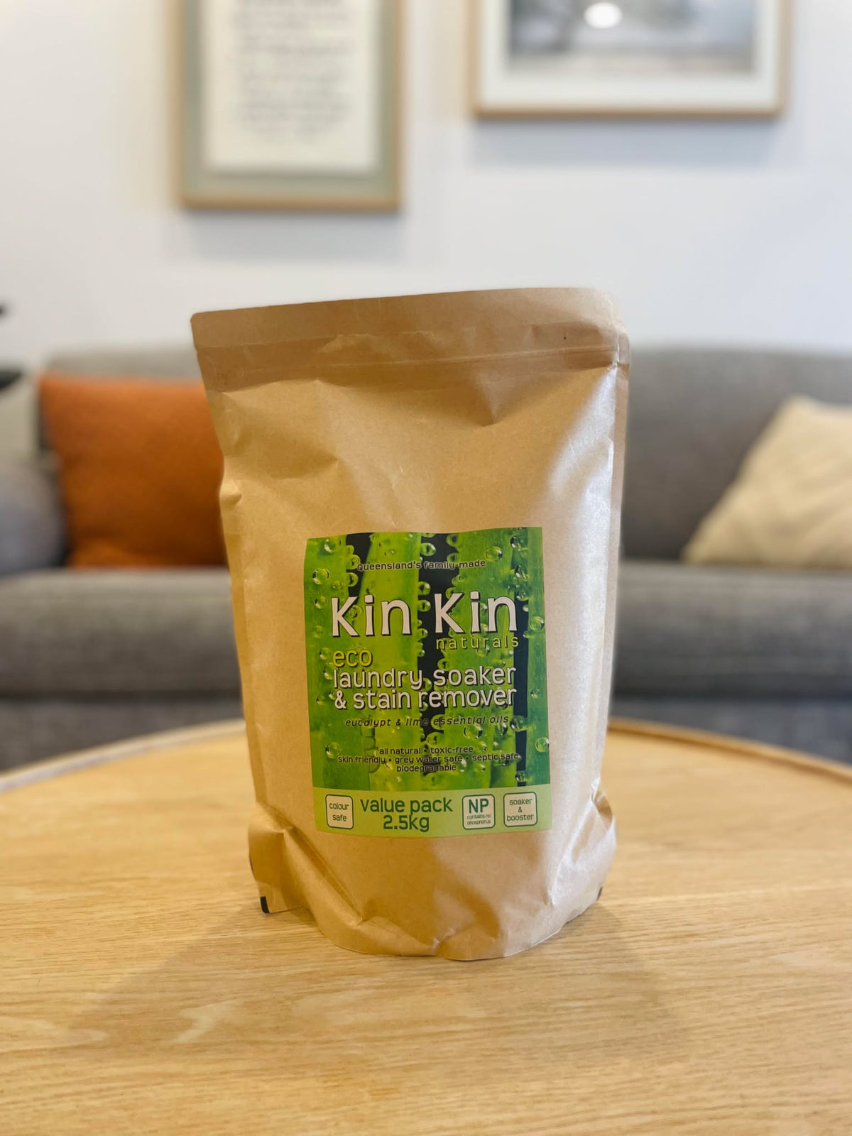 Kin Kin Naturals Eco Laundry Soaker & Stain Remover