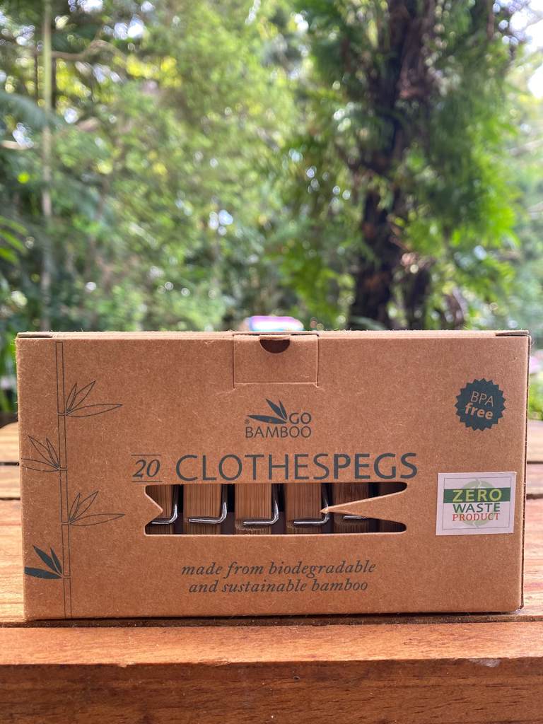 Go Bamboo - Clothes Pegs
