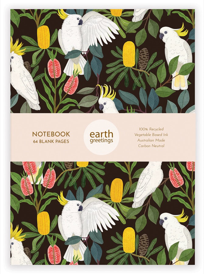 Earth Greetings A5 Blank Notebook