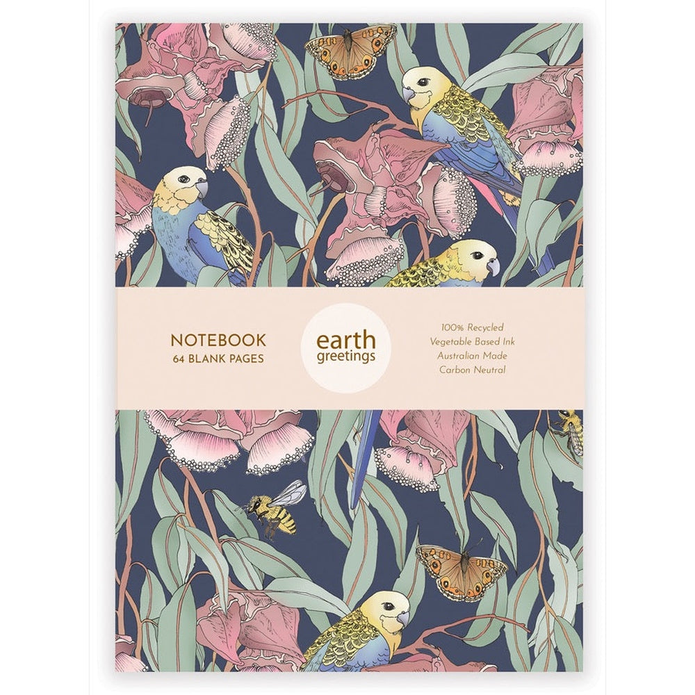 Earth Greetings A5 Blank Notebook