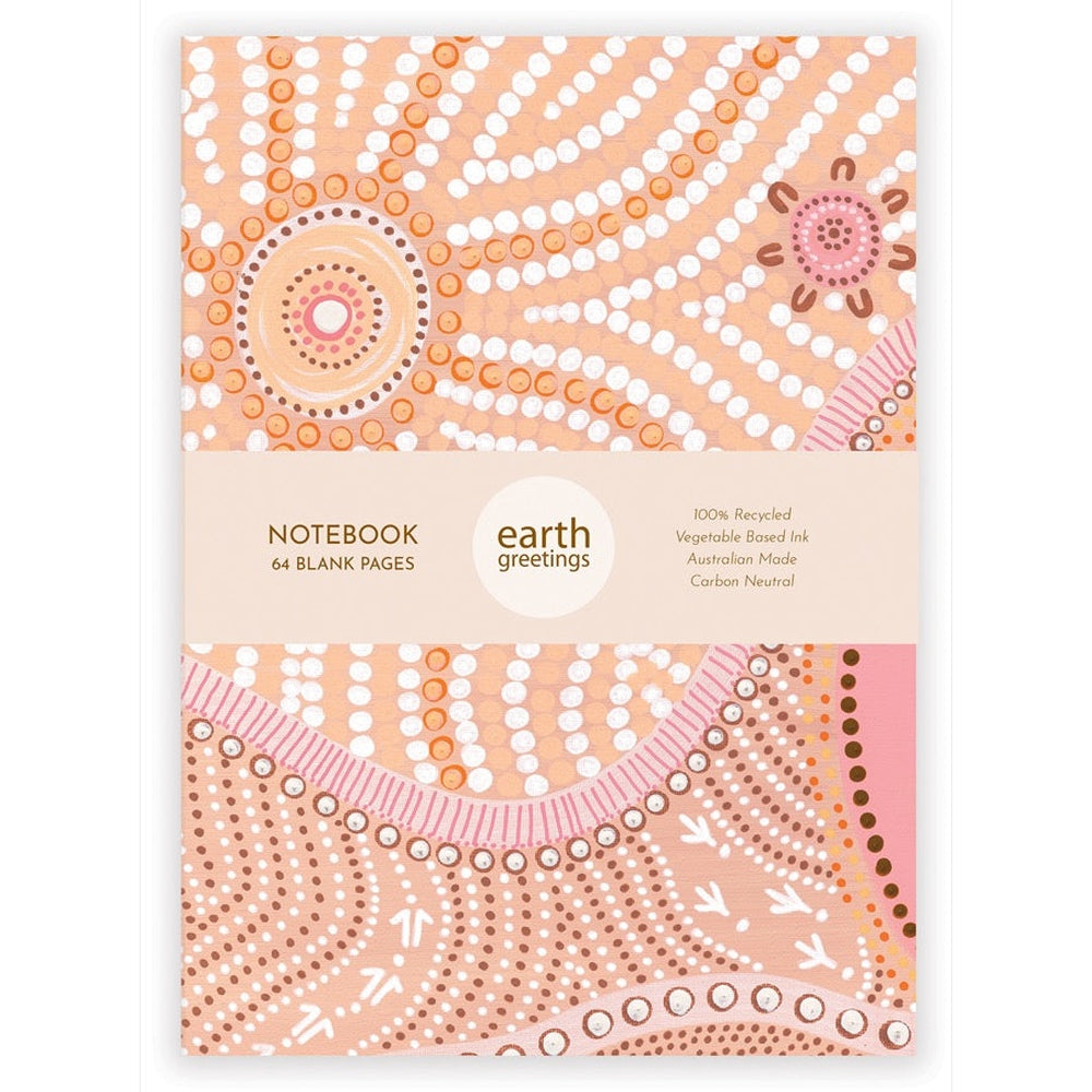 Earth Greetings A5 Blank Notebook