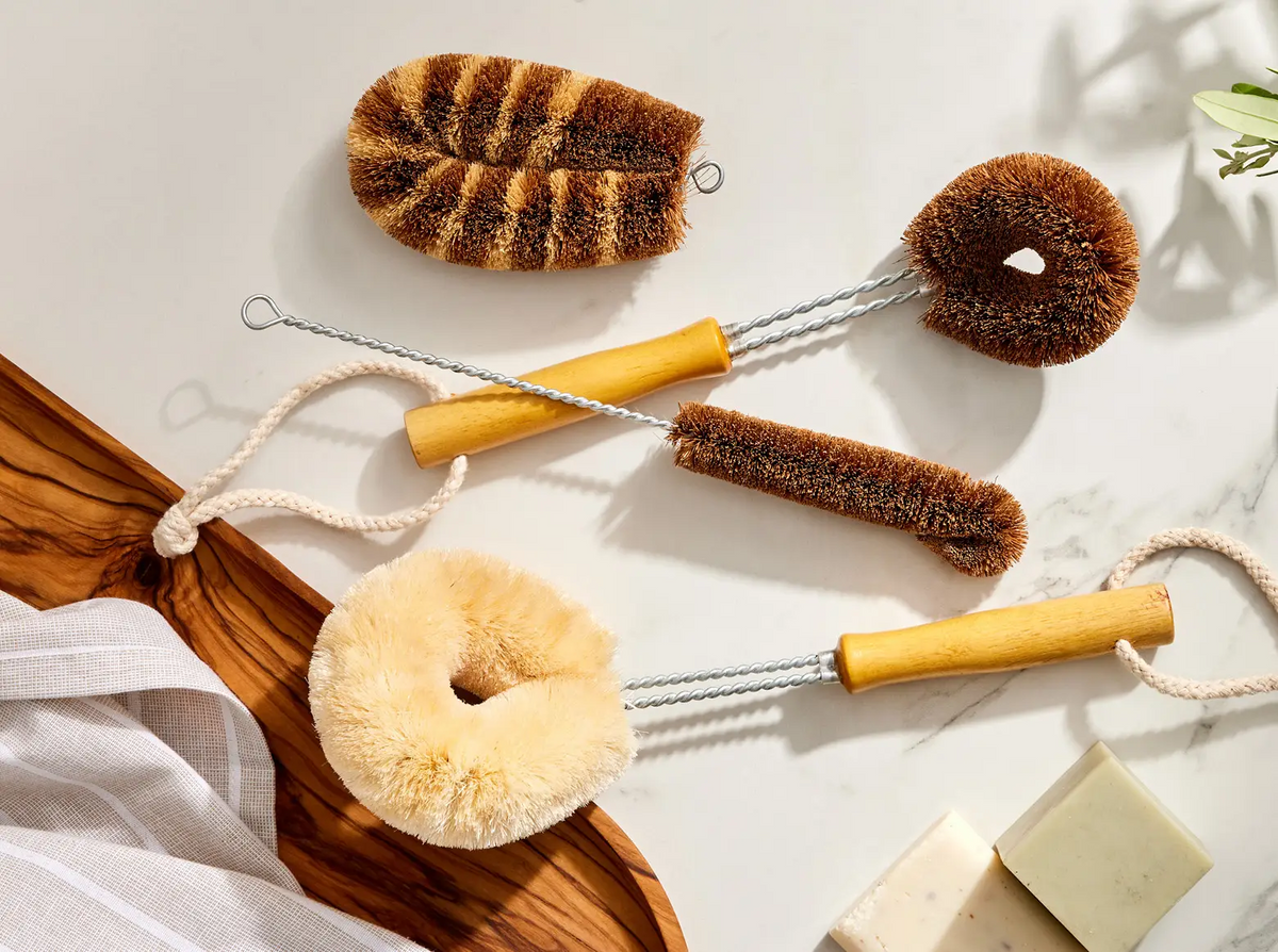 Eco Max Dish Brush - Coconut Fibre on Galvanised Wire