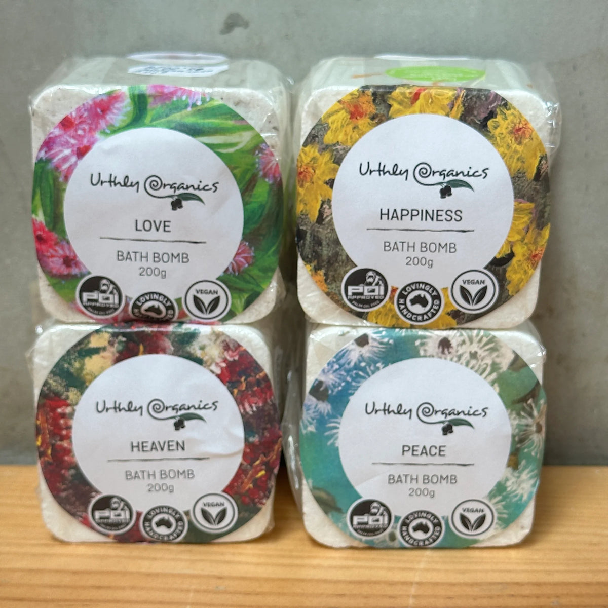 Urthly Organics Bath Bombs