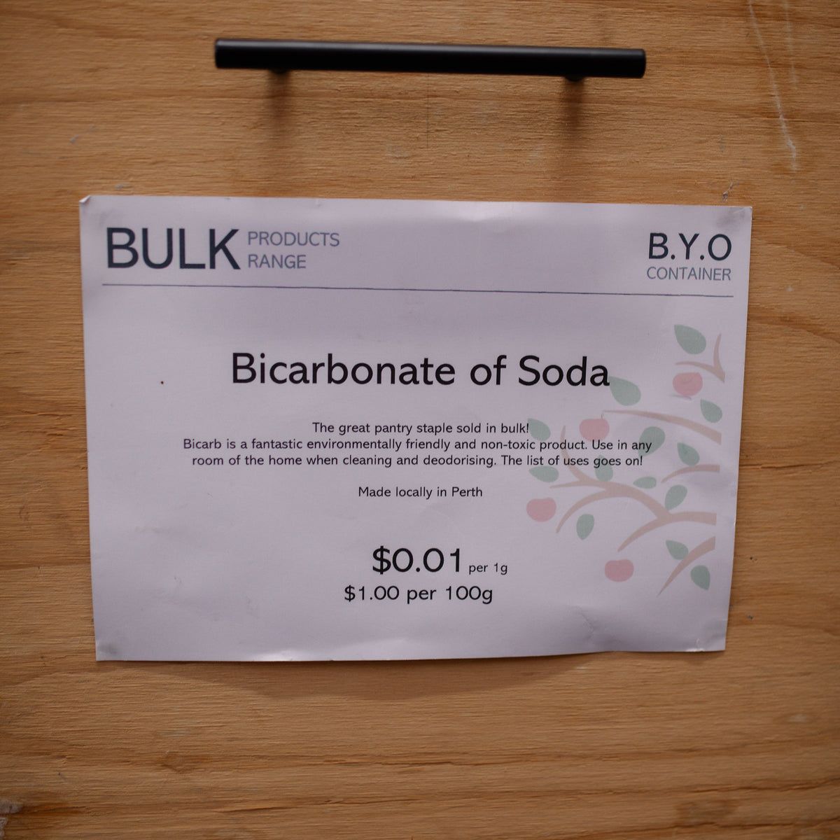 Bicarbonate Soda - Fill Your Own Container