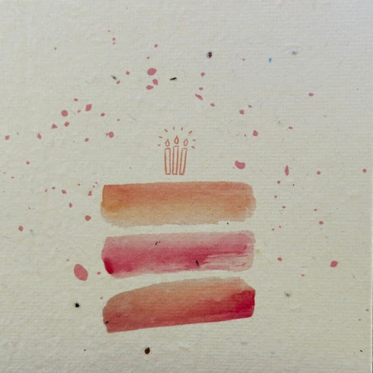 Birthday Cake Plantable Gift Card from The Paper Daisy Co - Urban Revolution.