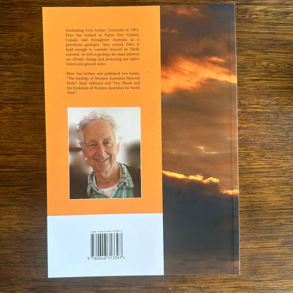 Back Cover of Book titled "A Short History of Earth's Changing Climate" by Peter Lane