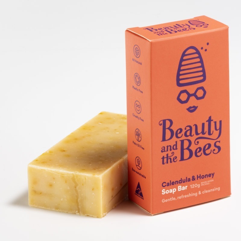 Beauty & the Bees Calendula & Honey Soap Bar, Urban Revolution.