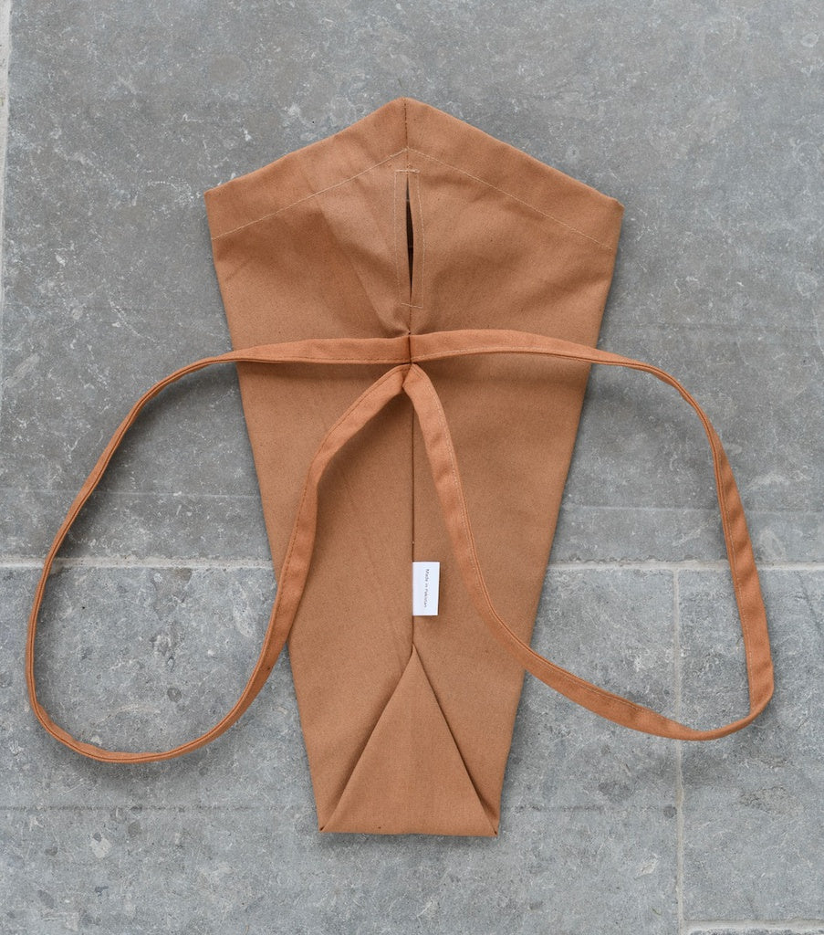 Canvas Flower Carrier - Tan