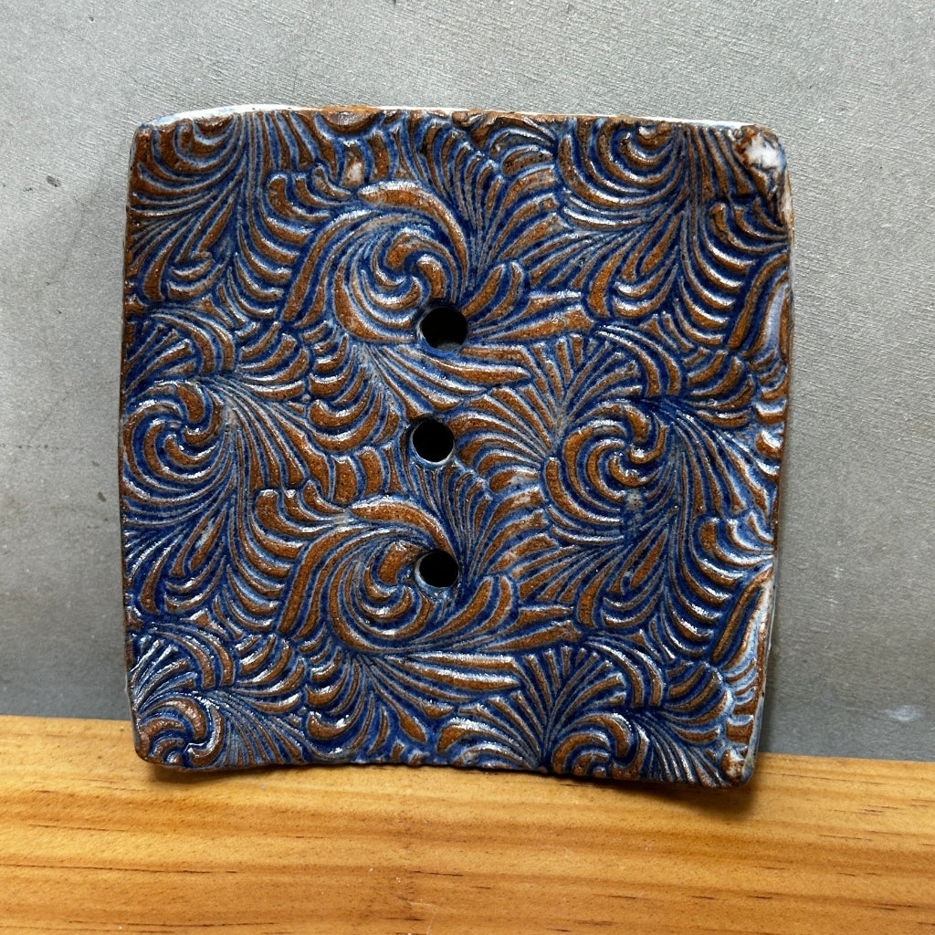 Decorative Ceramic Soap Dish by Urthly Organics