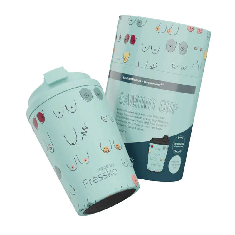 Fressko Camino Limited Edition with Boobie Print in Breezy Colour with Ceramic Interior.