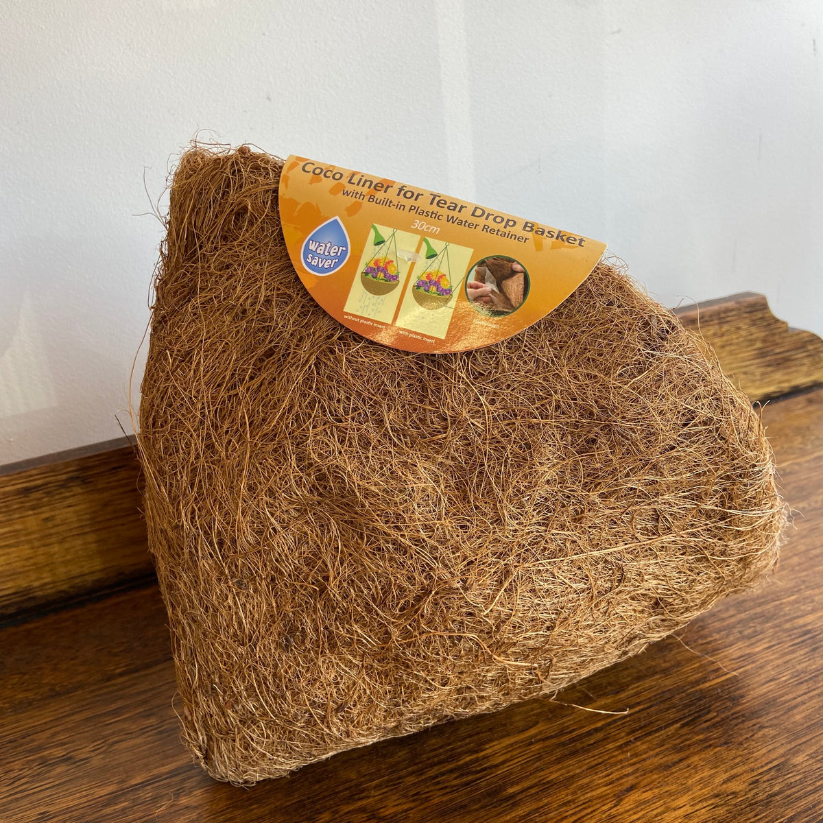 Coco Liner for Tear Drop Hanging Basket