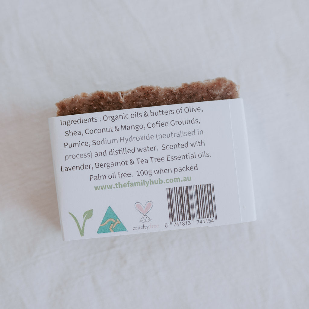 Gardener's Soap Ground Coffee Pumice  - The Family Hub