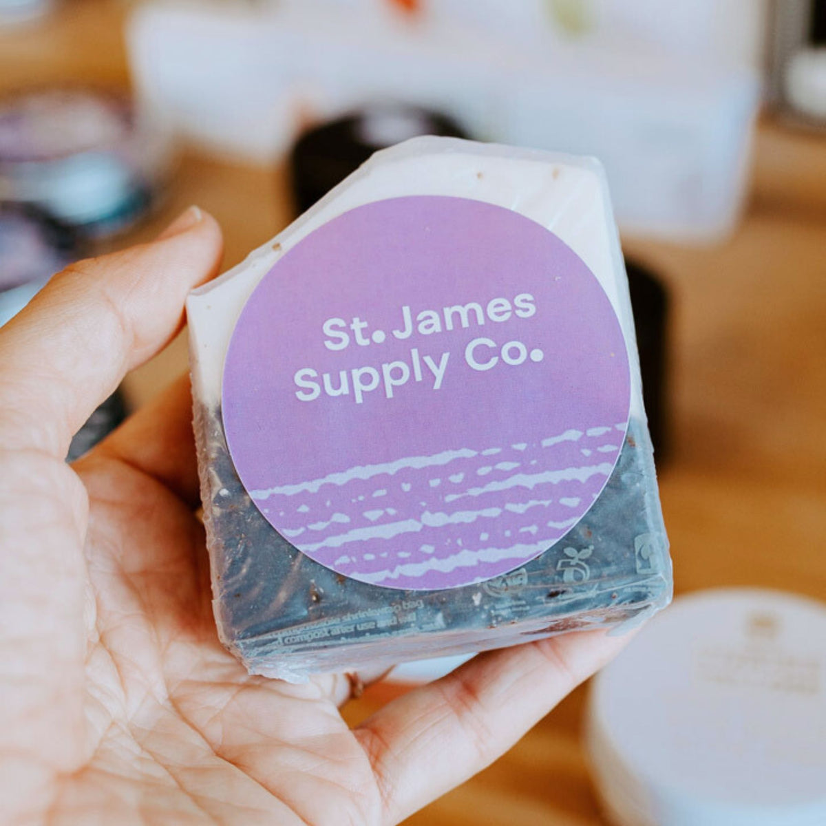 Exfoliating Coffee Scrub Bar, from St James Supply Co.