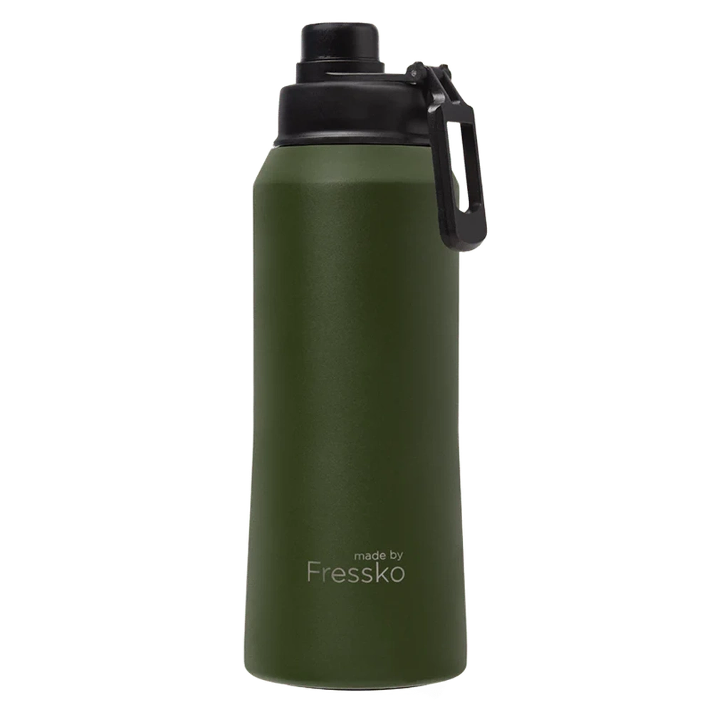 Fressko &quot;Core&quot; 1L Insulated Stainless Steel Drink Bottle with Sports Lid