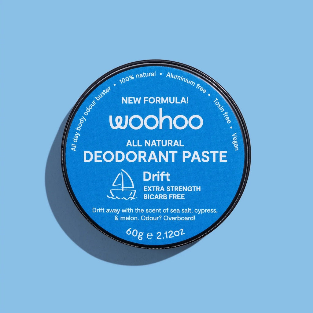 WooHoo All Natural Unisex Deodorant Paste