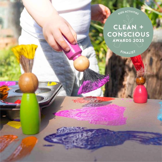 Paintee Peeps Kids Paintbrush Boxset - Eco Max