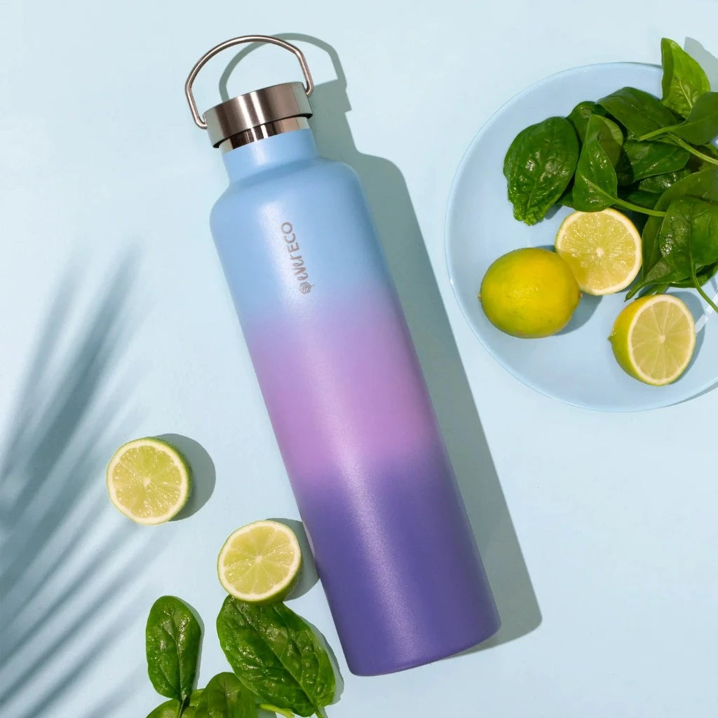 Ever Eco 1L Stainless Steel Insulated Drink Bottle in Balance Colour Palette, Urban Revolution.
