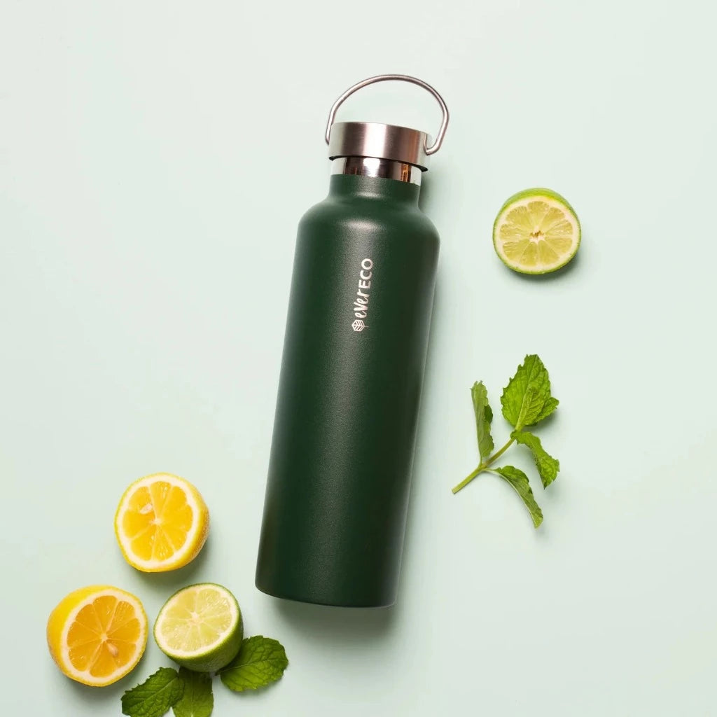 Ever Eco 750ml Insulated Drink Bottle in Forest, Urban Revolution.