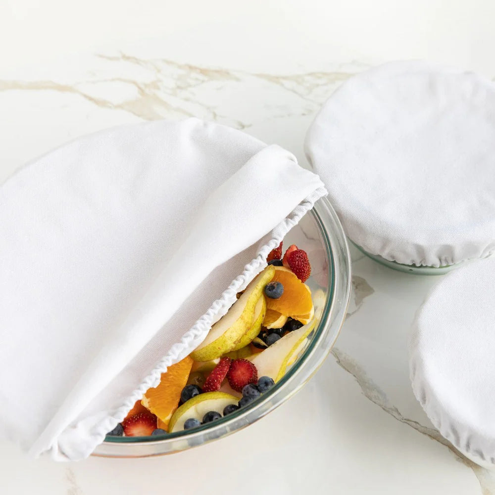 Reusable Cotton Canvas Food Cover - Medium