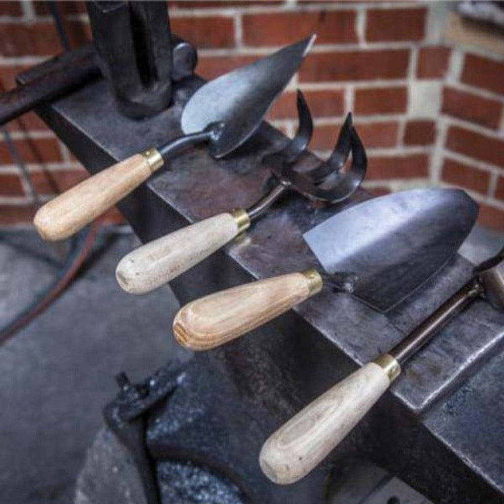 FD Ryan Hand Made Garden Tools on Anvil.