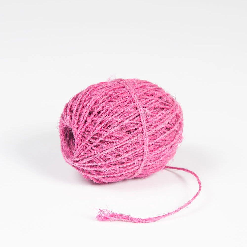 Fair Go Hemp Twine 50m - Pink.