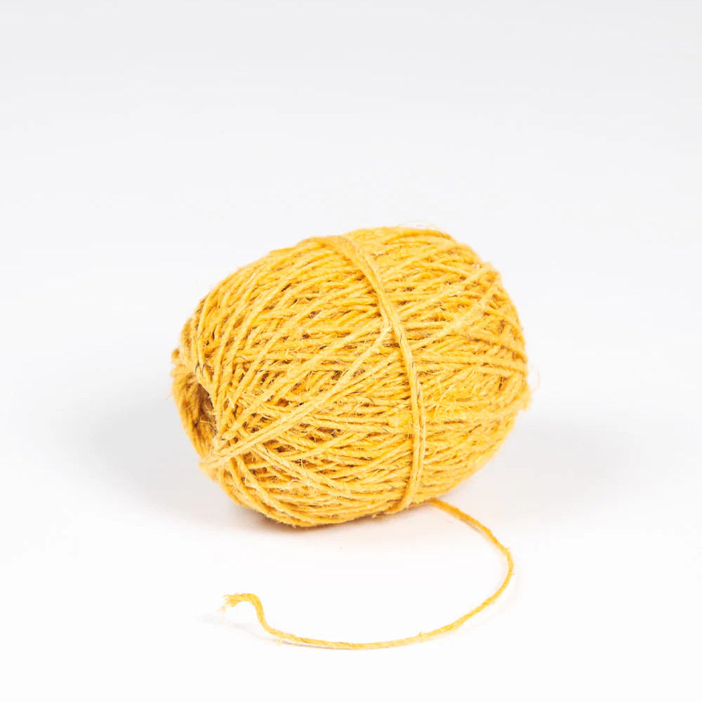 Fair Go Hemp Twine 50m - Yellow