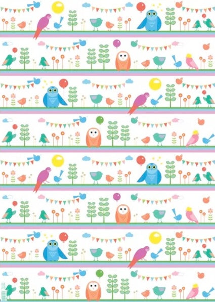 Earth Greetings Folded Recycled Wrap - Made in Australia with Vegetable Inks