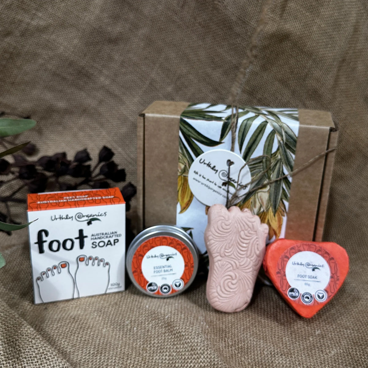 Foot Care Gift Box by Urthly Organics